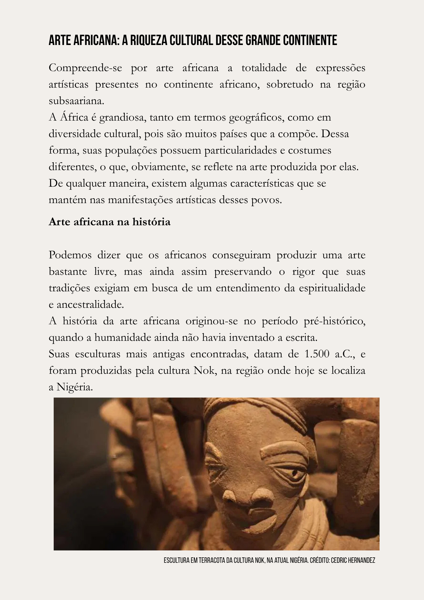 Prévia — A riqueza cultural do continente